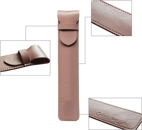 PU Leather Case for Pencil Stylus Fountain Pen, Holder Pouch Sleeve Compatible with Apple Pencil 1st and 2nd Generation (Blue) in Kuwait