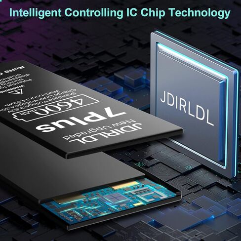 4600mAh Battery for iPhone 7 Plus (New Version 2023) Ultra-high Capacity Replacement 0 Cycle Battery Compatible Models A1784/A1785/A1661 and a Complete Professional Repair Tool kit in Kuwait