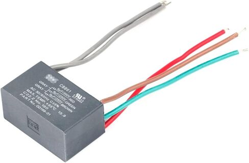 GAOHOU 5 سلك مروحة سقف مكثف CBB61 5 + 5 + 5 فائق التوهج 250 فولت - 300 فولت تيار متردد 50/60 هرتز مرحل الطاقة in Kuwait