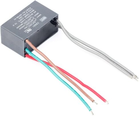 GAOHOU 5 سلك مروحة سقف مكثف CBB61 5 + 5 + 5 فائق التوهج 250 فولت - 300 فولت تيار متردد 50/60 هرتز مرحل الطاقة in Kuwait