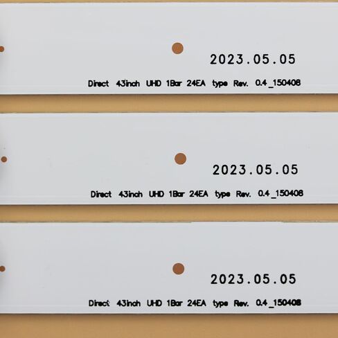 GuuYebe LED Backlight Strip TV Replacement Part for UF64_UHD_A 43UH610V 43UH6030 43LH60FHD 43UF640 43UF6400 HC430DGN 43LH5700 43UF6407 43LH604V 43UH603V 43UF6409 EAV63192501 HC430DGG 43LH60 43UH619V in Saudi Arabia