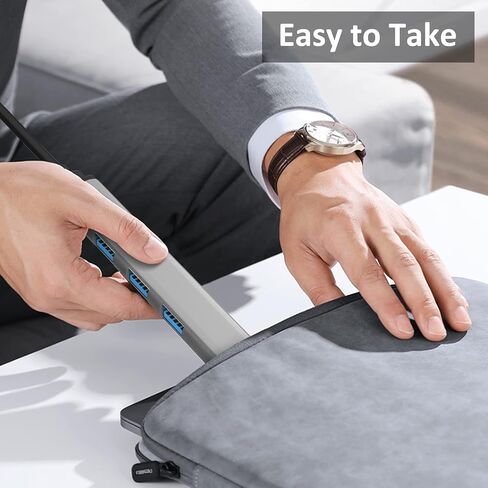 محور USB من النوع C من SGIN، محور USB C 5 فولت/3 أمبير، موزع USB C، محول USB C إلى USB لأجهزة الكمبيوتر المحمول والكمبيوتر الشخصي وChromebook وMacBook والمزيد من أجهزة USB من النوع C in Saudi Arabia