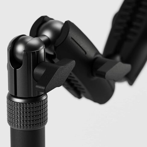 حامل طاولة Mevo من Logitech for Creators، حامل متعدد الاستخدامات وثابت لكاميرات Mevo على الطاولة أو المكتب - أسود in Kuwait