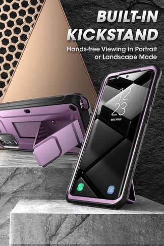 SUPCASE Unicorn Beetle Pro Series Case for Samsung Galaxy Note 20 Ultra (2020 Release), Full-Body Rugged Holster & Kickstand Without Built-In Screen Protector (Metallic Red) in Kuwait