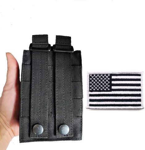 حامل راديو تكتيكي، حقيبة راديو مولي، حقيبة حافظة لأجهزة الراديو شديدة التحمل، لتخزين أجهزة الاتصال اللاسلكية بطريقتين قابل للتعديل in Kuwait