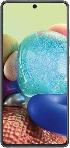Samsung Galaxy A71 A716U 5G 128GB، GSM مفتوح، مكعب بريزم أسود (متجدد) in Kuwait