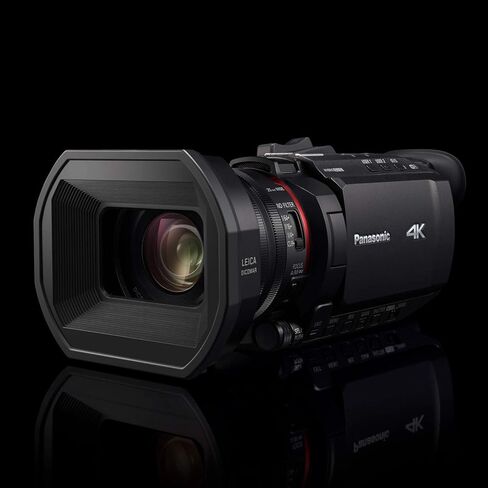 Panasonic X2000 4K Professional Camcorder with 24x Optical Zoom, WiFi HD Live Streaming, 3G SDI Output and VW-HU1 Detachable Handle, HC-X2000 (Renewed) in Kuwait