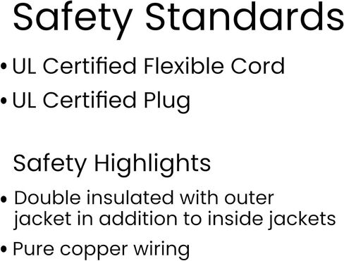 Ipax 15ft Copper AC Power Cord Compatible with for VIZIO TV D40-D1 D24-D1 D32f-E1 D32H-C0 D32H-D1 D32hn-D0 D32hn-D1 D32X-D1 D39H-D0 D39hn-E0 D40U-D1 D43-C1 D43-D1 D43f-E1 D48-D0 D50-D1 D50U-D1 D58U-D3 in Saudi Arabia
