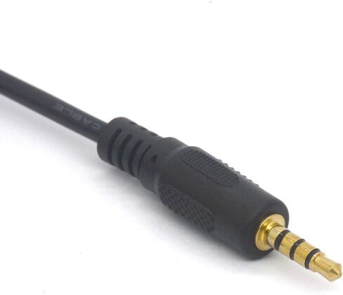 كابل PIIHUSW بزاوية Micro USB إلى 3.5 مم للسيارة AUX، مطلي بالذهب 3.5 ذكر إلى Micro USB ذكر محول الصوت سلك تمديد سماعات الرأس in Kuwait