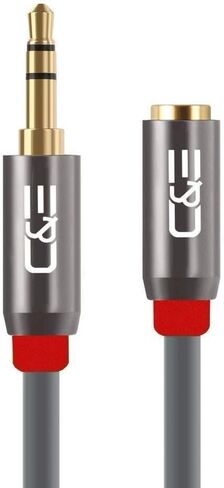 Sanoxy 3.5mm Stereo Male to Female Extension Cable 25 ft. in Kuwait