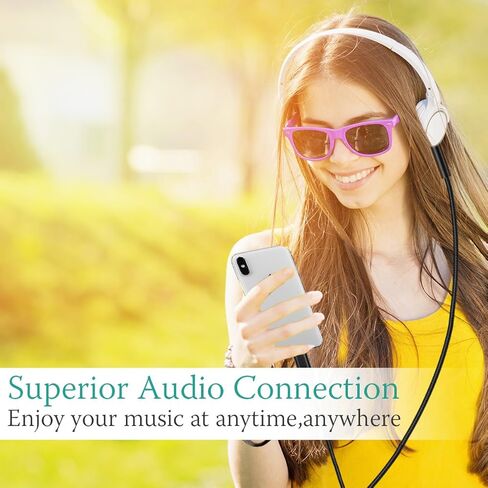 Aux Cord for iPhone Lightning to 3.5mm Car Aux Cable MFi Certified 3.5mm Headphone Jack Adapter Male Auxiliary Stereo Audio Cable Compatible with iPhone 14/14Pro/13/13 Pro/13 Pro Max/12/12 Pro Max in Kuwait