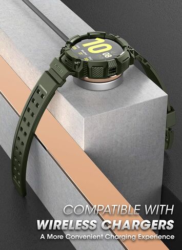 SUPCASE [Unicorn Beetle Pro] Series Case for Galaxy Watch Active 2/Galaxy Watch Active [40mm], Rugged Protective Case with Strap Bands for Galaxy Watch Active/Active 2 [40mm] 2019 Release (Green) in Kuwait