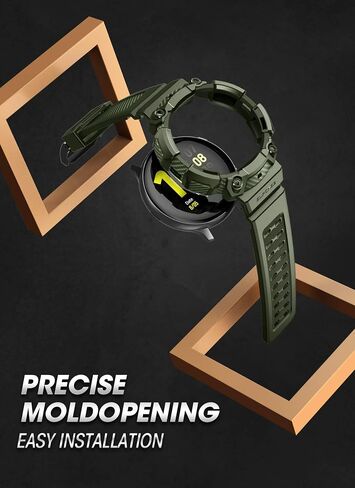 SUPCASE [Unicorn Beetle Pro] Series Case for Galaxy Watch Active 2/Galaxy Watch Active [40mm], Rugged Protective Case with Strap Bands for Galaxy Watch Active/Active 2 [40mm] 2019 Release (Green) in Kuwait