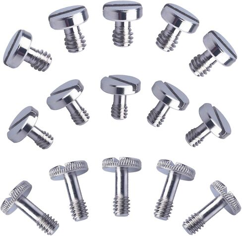 Xwell 1/4''-20 Slotted Screw, for Quick Release (QR) Plate or Camera Tripod Monopod (15 Pcs) in Saudi Arabia