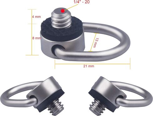 Xwell 1/4''-20 Slotted Screw, for Quick Release (QR) Plate or Camera Tripod Monopod (15 Pcs) in Saudi Arabia