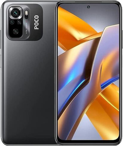 Xiaomi Poco M5s 4G LTE GSM (256 جيجابايت + 8 جيجابايت) كاميرا رباعية 64 ميجابكسل 6.43 بوصة ثماني النواة (Tmobile Mint Tello Global) ثنائي الشريحة عالمي مفتوح + (مع شاحن سيارة سريع 51 واط) (رمادي (عالمي)) in Saudi Arabia