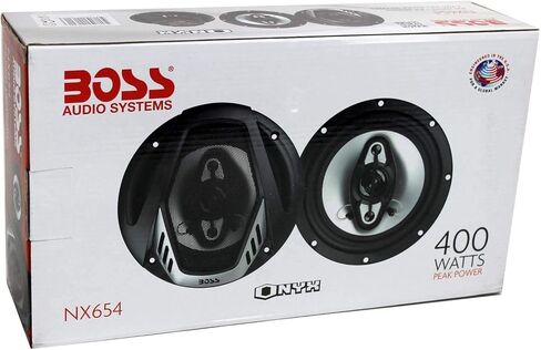 BOSS Audio Systems 6.5 Inch 400 Watt 4 Way 4 Ohm Full Range Car Audio Coaxial Stereo Speakers with Mylar Dome Tweeters, 2 Pairs in Saudi Arabia
