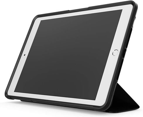 حافظة OtterBox SYMMETRY FOLIO SERIES لجهاز iPad 7th و8th و9th Gen (شاشة 10.2 بوصة - إصدار 2019 و2020 و2021) - عبوة البيع بالتجزئة - المساء الساحلي (شفاف/أسود/أزرق بليزر) in Saudi Arabia