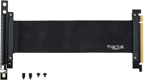 فراكتال ديزاين فليكس VRC-25 - PCI-E رايزر لتحديد R6 - تحديد S2 - تحديد رؤية S2 - ميشيفاي S2 - حافظة كمبيوتر - مرنة للغاية - أداء بدون وقت استجابة - دعم PCIe 3.0 كامل - ملحق in Kuwait