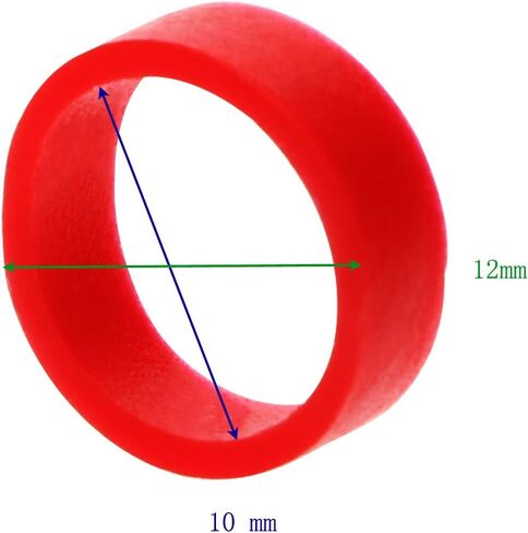ONLYKXY 100 Pieces Silicone Cable Ties, Data Lines Silicone Cord Ties, Reusable Rubber Rings, Power Cable Tie Straps, Elasticity Coil Ring, Rubber bands (Black) in Saudi Arabia