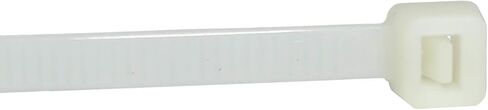 QualGear CT4-W-100-P Self-Locking Cable Ties, 8-Inch, White 100/Poly Bag in Kuwait