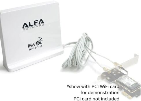 الفا هوائي داخلي متعدد الاتجاهات ARS-WiFi6E-M2 2.4GHz + 5GHz + 6E ثلاثي النطاق in Kuwait