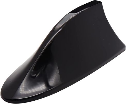 هوائي زعنفة القرش، مزخرف علوي مثبت على السطح لسيارة SUV شاحنة شاحنة أسود in Kuwait