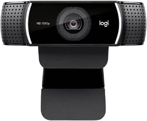 لوجيتيك حزمة كاميرا ويب C922 برو ستريم 1080p مع سماعة رأس USB H390 وموزع USB 4 منافذ من نوكس جير (3 عناصر) in Kuwait