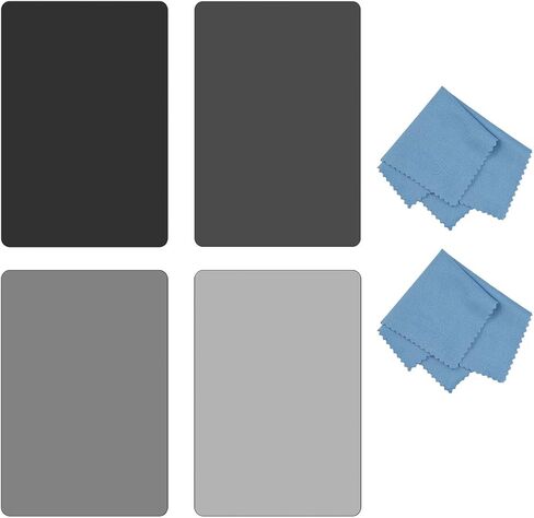 SIOTI Square Filter Kit 4X6'' (100X150mm) with ND2 & ND4 & ND8 & ND16 for Cokin Z Lee Hitech Sioti Holder (ND) in Saudi Arabia