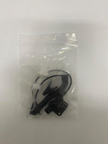 HYS 1 Wire 3.5mm Receiver/Listen Only Earpiece with Acoustic Tube for Law Enforcement, Surveillance Kit Headset with Double Wing Silicon Ear tip for Motorola Vertex Hytera 3.5mm Shoulder Speaker Mic in Saudi Arabia