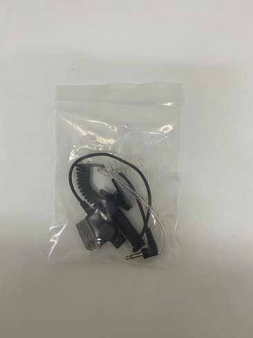HYS 1 Wire 3.5mm Receiver/Listen Only Earpiece with Acoustic Tube for Law Enforcement, Surveillance Kit Headset with Double Wing Silicon Ear tip for Motorola Vertex Hytera 3.5mm Shoulder Speaker Mic in Saudi Arabia