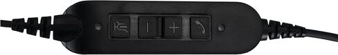 Spracht HS-WD-USB-2 سماعة رأس USB مزدوجة الأذن للهواتف الذكية للكمبيوتر الشخصي/Mac، أسود in Saudi Arabia