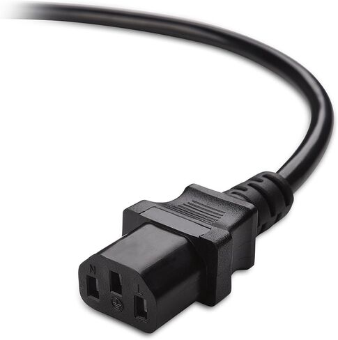 كابل ماترز 2 حزمة من الكمبيوتر إلى سلك تمديد الطاقة PDU، كابل تمديد الطاقة 3 أقدام (IEC C14 إلى IEC C13 PDU سلك الطاقة) in Saudi Arabia