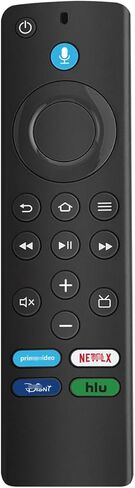 جهاز التحكم عن بعد الصوتي البديل من الجيل الثالث L5B83G الجديد لعصا أجهزة التلفاز الذكية Fire (الجيل الثاني، الجيل الثالث، Lite، 4K)، لمكعب Fire Smart TV (الجيل الأول والجيل الثاني)، ولتلفزيون AMZ الذكي (الجيل الثالث، تصميم القلادة) in Kuwait