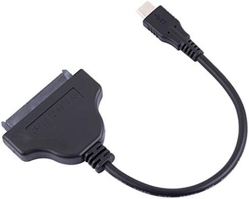 axGear USB 3.1 Type-C to SATA 22 Pin HDD Hard Disk Driver SSD Adapter Cable USB C in Saudi Arabia
