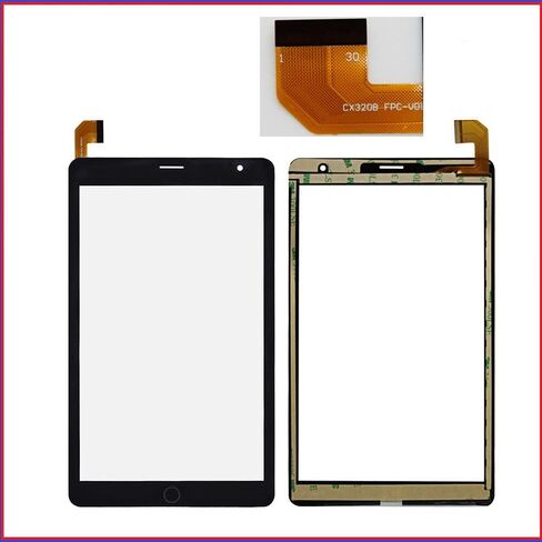 استبدال لوحة شاشة تعمل باللمس لأجهزة Sky Devices Elite Octa Plus 8 بوصة 30pin Tablet PC لوحة شاشة تعمل باللمس زجاج مع طقم إصلاح (بدون شاشة LCD) in Saudi Arabia