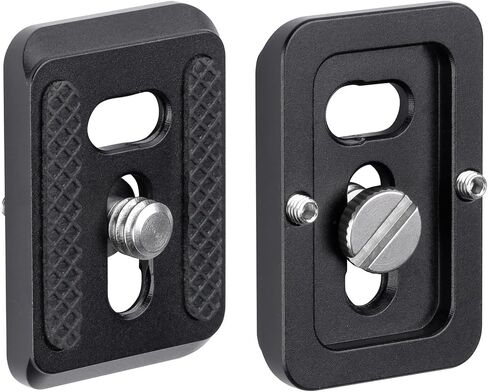 Leofoto PU-25 Mini Plate, 25mm Plate, 1/4 Screw, Arca Compatible, Rubber Pad in Saudi Arabia