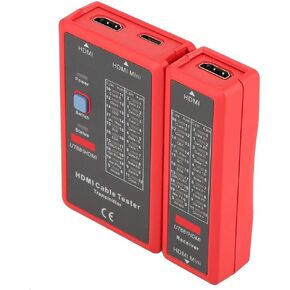 كيبل اشارة بيانات HDMI ميني HDMI يعمل بالبطارية عالي الدقة لفحص الاستمرارية مع 20 مصباح LED للتحقق من الاضطرابات والتوصيل المتقاطع in Saudi Arabia