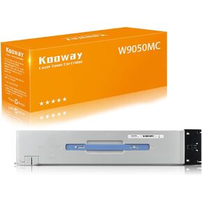 kooway Remanufactured W9050 W9050MC Toner Cartridges Replacement for HP MFP E87640 E87650 E87660 / Amazon Warehouse delivery / 52000 Pages (W9050 Black 1 Pack)