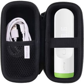 waiyu Hard EVA Carrying Case for Withings Thermo – Smart Temporal Thermometer Case (Black)