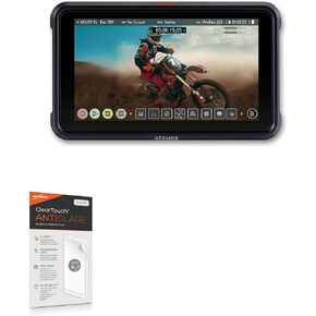 واقي شاشة BoxWave لجهاز Atomos Ninja V (واقي شاشة من BoxWave) - ClearTouch Crystal (عبوتان)، غلاف فيلم عالي الدقة - دروع من الخدوش لـ Atomos Ninja V in Kuwait