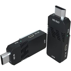 بوايتك موسع HDMI بطول 165 قدم وصوت وفيديو 1080P فوق كات 5 كات 6، كابل ايثرنت لنقل اشارة بدون فقدان محول HDMI لمسافات طويلة in Kuwait