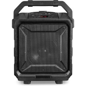 اي ليف مكبر صوت لاسلكي للباب الخلفي للحفلات ISB659B، مع بطارية مدمجة قابلة لاعادة الشحن وعجلات دوارة، اسود in Kuwait