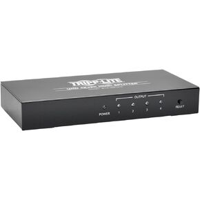 Tripp Lite HDMI Splitter, 4 Port 1 in 4 out Splitter, 4K Audio Video, DVI Compatible, HDCP 1.3, 4K x 2K (B118-004-UHD) in Saudi Arabia