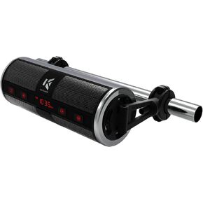 KSPEAKER Motorcycle Speakers Bluetooth Waterproof Radio Audio System Built-in Amplifier, Great for ATV, Scooter Bike,12 Volt Vehicle,3 Inch Metal Mp3 Player, K2ch in Saudi Arabia