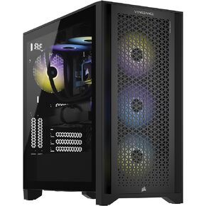 Corsair Vengeance i7500 Series Gaming PC - Liquid Cooled Intel Core i7 14700KF CPU - NVIDIA GeForce RTX 4070Ti GPU - 32GB Vengeance RGB DDR5 Memory - 1TB M.2 SSD - Black in Kuwait