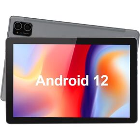 C idea 10 inch Tablet,Android 12.0 Big Smart Tablet 6GB+64GB Storage 5MP+8MP Cameras 6000mAh Long Time Battery 800x12800 Scratch-Resistant IPS HD Touchscreen Tablet PC (Grey) in Kuwait