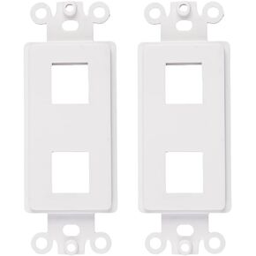 Chaosss &. Decorator Brush Passthrough, Brush Wall Plate Insert, 5 Pack White in Saudi Arabia