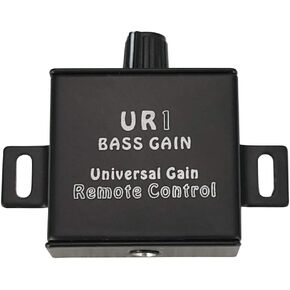 Massive Audio UR1 Amplifier Gain Control Knob. Adjustable Gain Amplifier Remote Level Controller for All Current Massive Audio Amplifiers - 0 to 12 dB Sub Amp Gain Control in Saudi Arabia