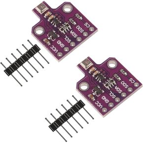 ACEIRMC BME680 مستشعر الضغط الرقمي لدرجة الحرارة والرطوبة لوحة القطع متوافقة مع Arduino Raspberry Pi ESP8266 3~5VDC BME680 (2 قطعة) in Kuwait